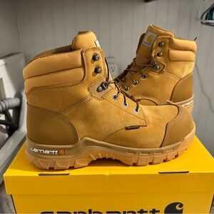 Brand , never even tried on /Composite toe / Carhartt Men's Brown Leather Boots/